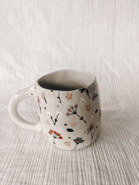 NEW floral hug mug-multicolour