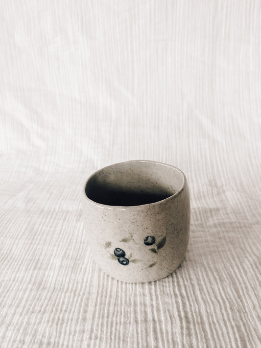 Handless, blueberry mini mini mug