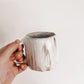 Creamy drip hug mug