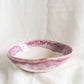 Pink drip EXTRA large salad bowl