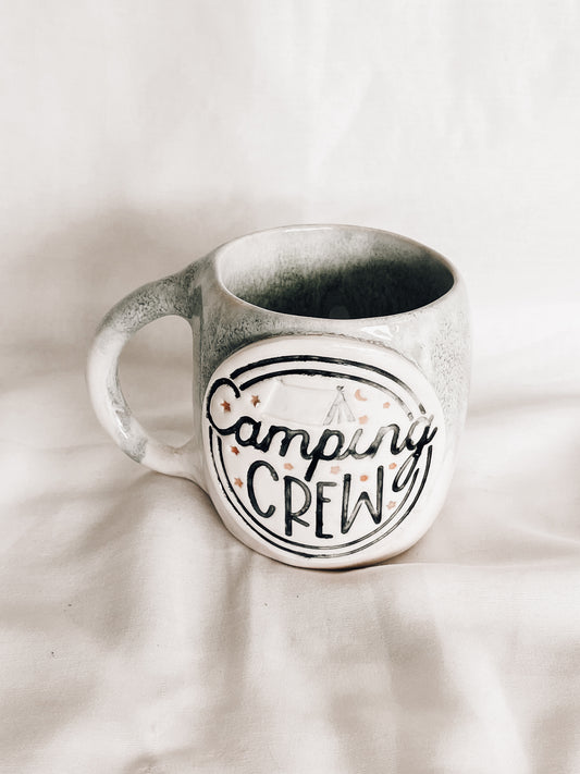 Novelty camping mug