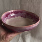 Pink drip everyday bowl