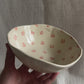 Pink floral breakfast bowl-LARGE